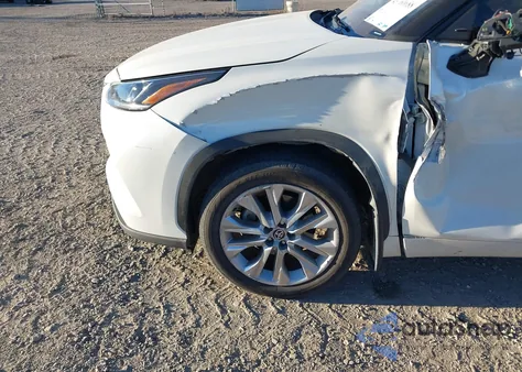 2021 Toyota Highlander Limited z USA, uszkodzony, nr VIN 5TDDZRBH5MS133869